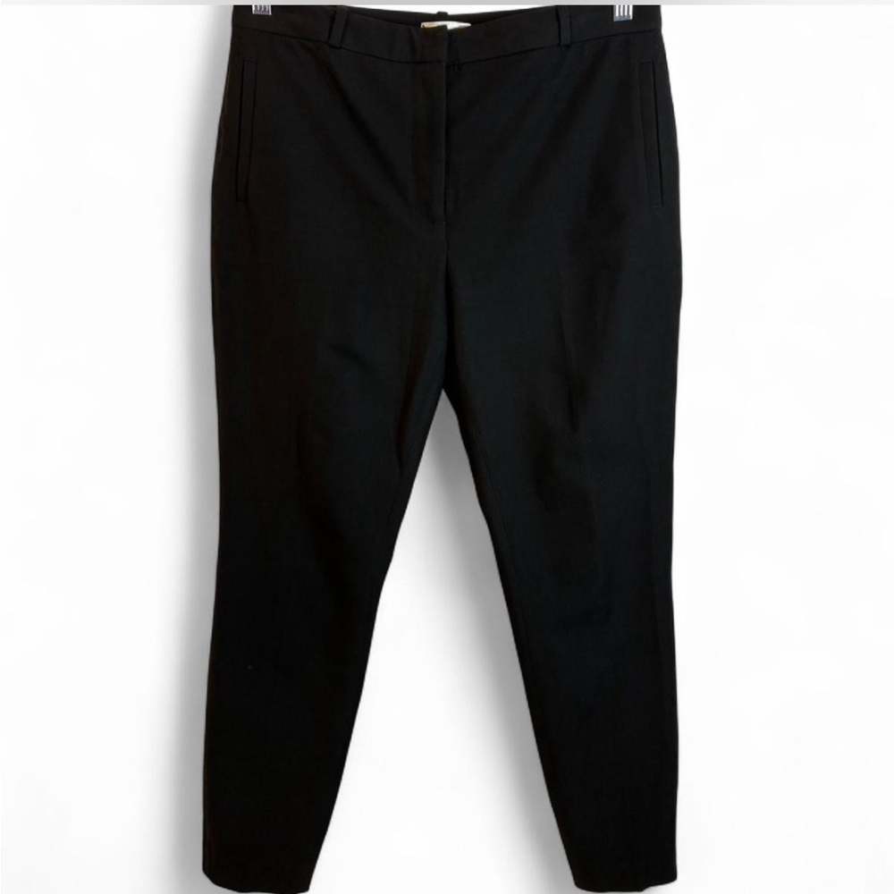 L’Agence Black Tailored Straight Leg Trouser, Size 8